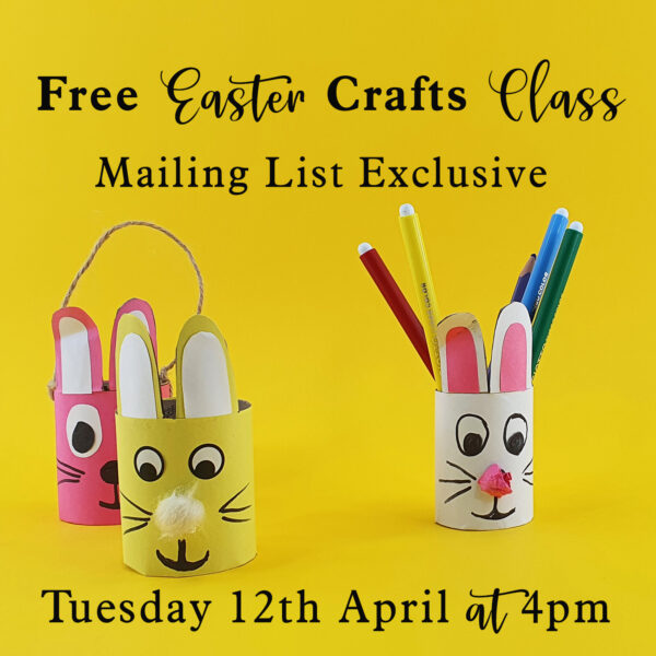 free easter craft class with the craft corner