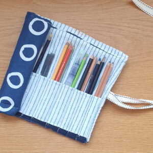 fabric roll organiser online sewing class project